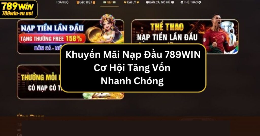 khuyen mai nap dau 789win