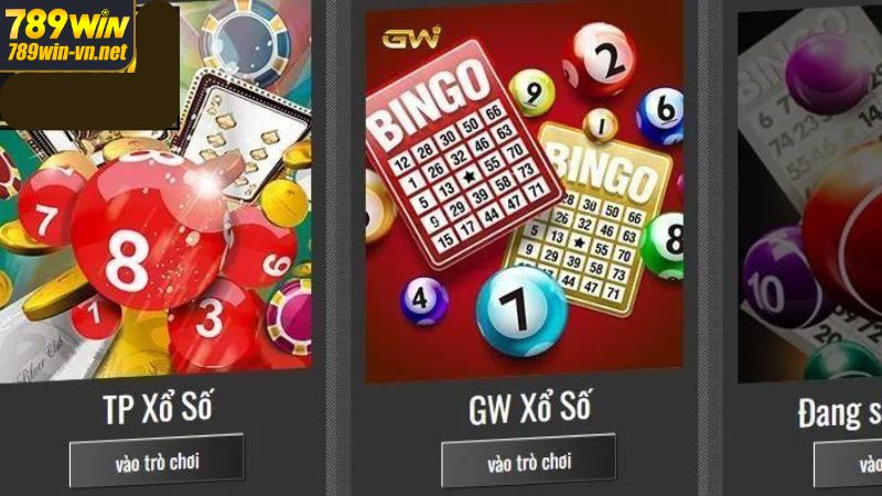 Những sảnh xổ số 789WIN đáng để trải nghiệm 